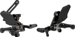 Footrest system AS31GT3 black