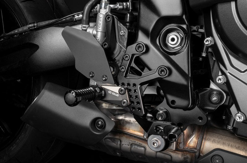 Footrest system AS31GT3 black