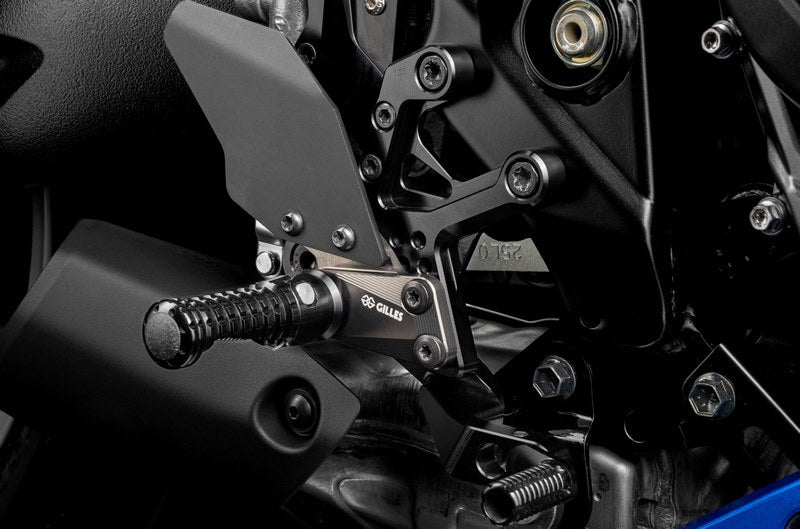Footrest system AS31GT3 black