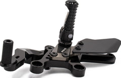 Footrest system AS31GT3 black