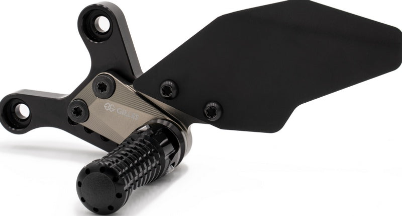 Footrest system AS31GT3 black
