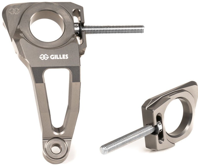 AXB chain tensioner and quick-change system