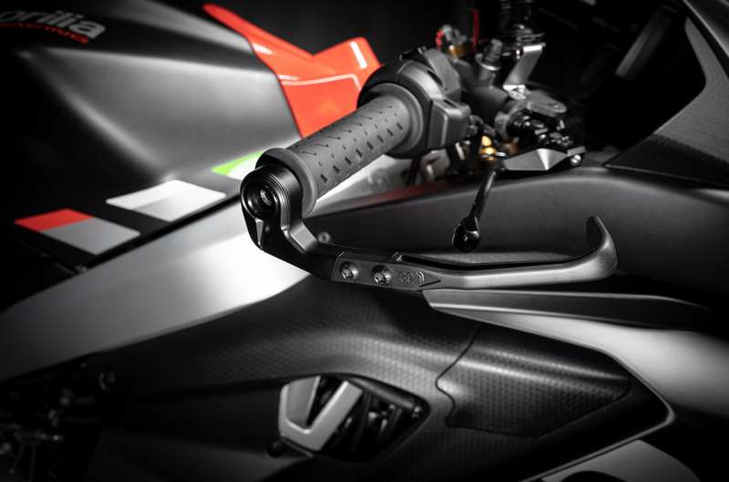 Brake lever protector black matt