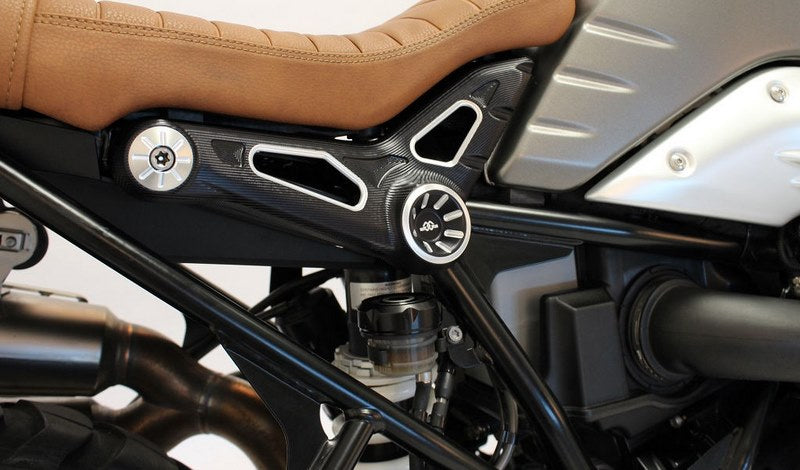 Frame tube cover kit, black