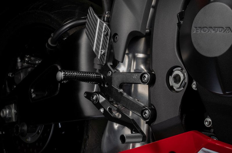 Footrest system FXR black