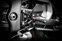 Footrest system FXR black