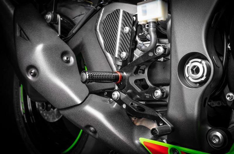 Footrest system FXR black