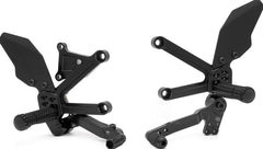 Footrest system FXR black