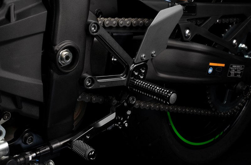 Footrest system FXR black