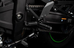 Footrest system FXR black