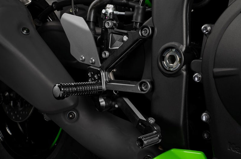 Footrest system FXR black