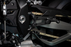 Footrest system FXR black matt