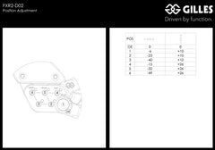 Footrest system FXR