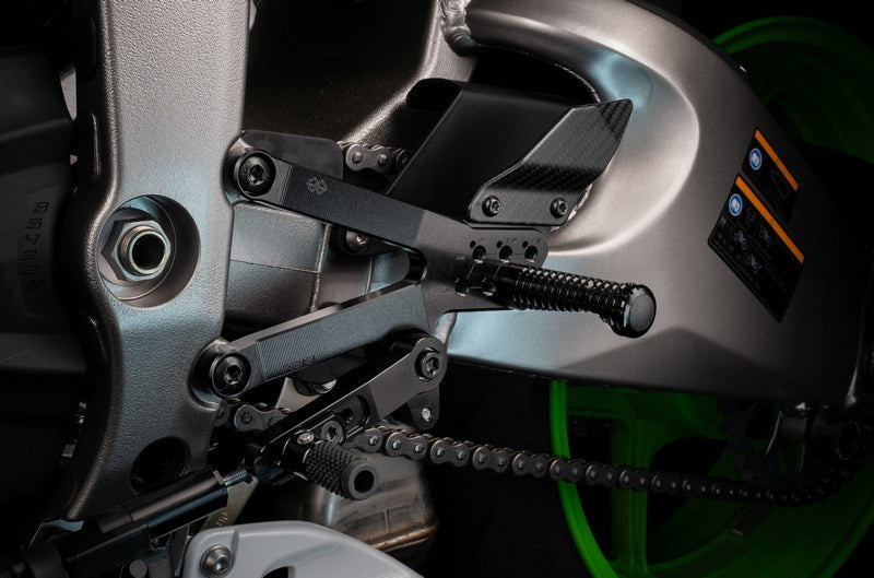 Footrest system FXR black