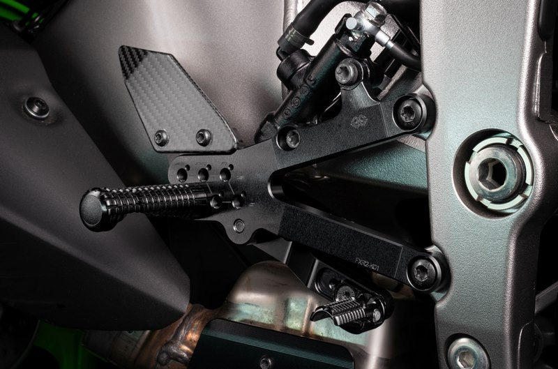 Footrest system FXR black