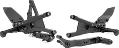 Footrest system FXR black