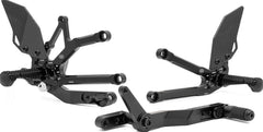 Footrest system FXR black