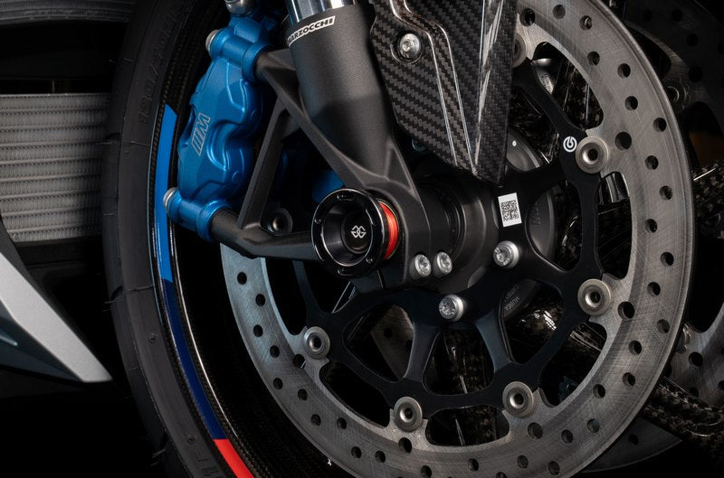 GTA front axle protector, black-red