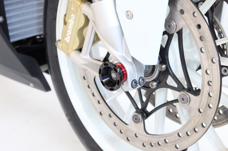 GTA front axle protector, black-red