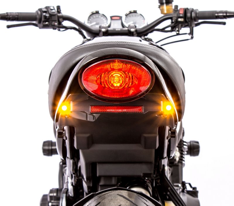 Licence plate holder, black-silver