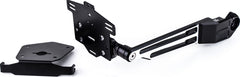 Licence plate holder, black-silver