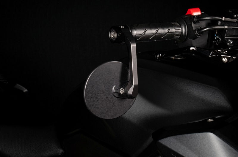 MOON handlebar end mirror round