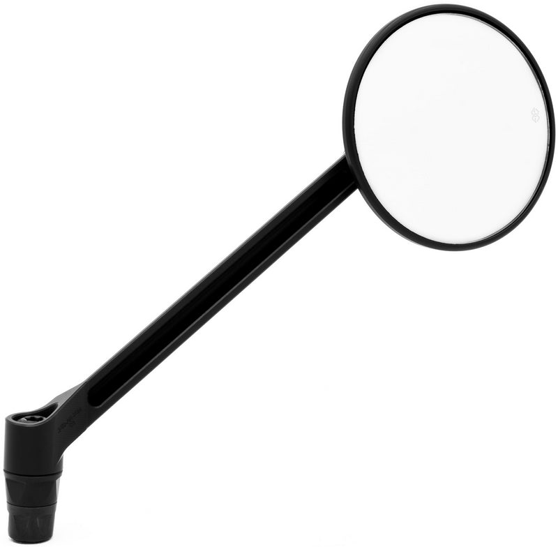 MOON dashboard mirror right round black matt