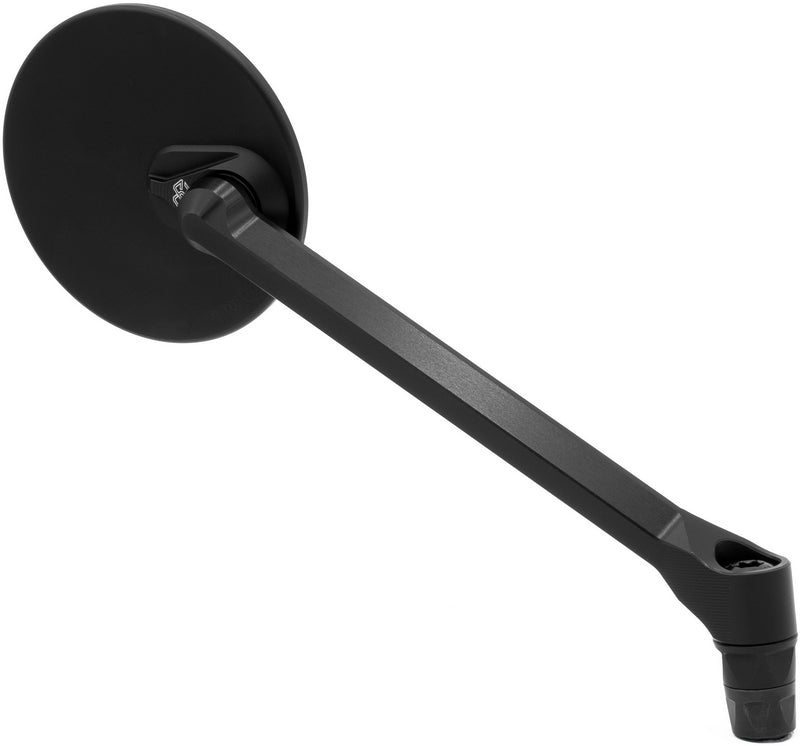 MOON dashboard mirror right round black matt