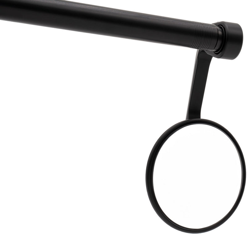 MOON handlebar end mirror round M12