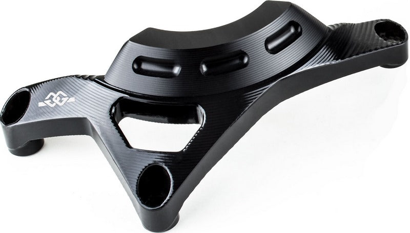 Engine guard left, black