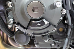 Engine guard left, black