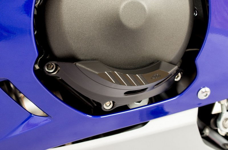 Engine guard left, black