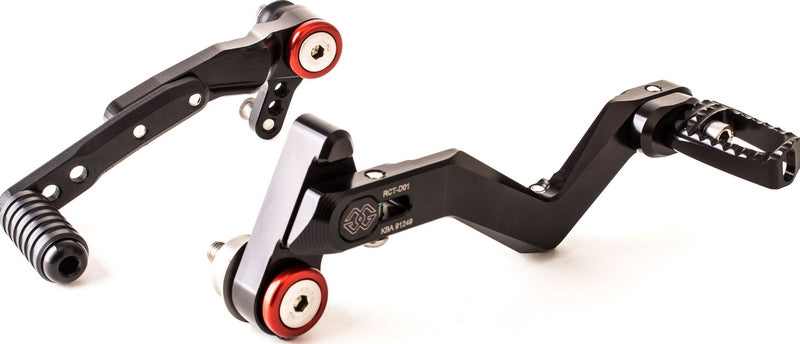 Shift and brake lever KIT, black