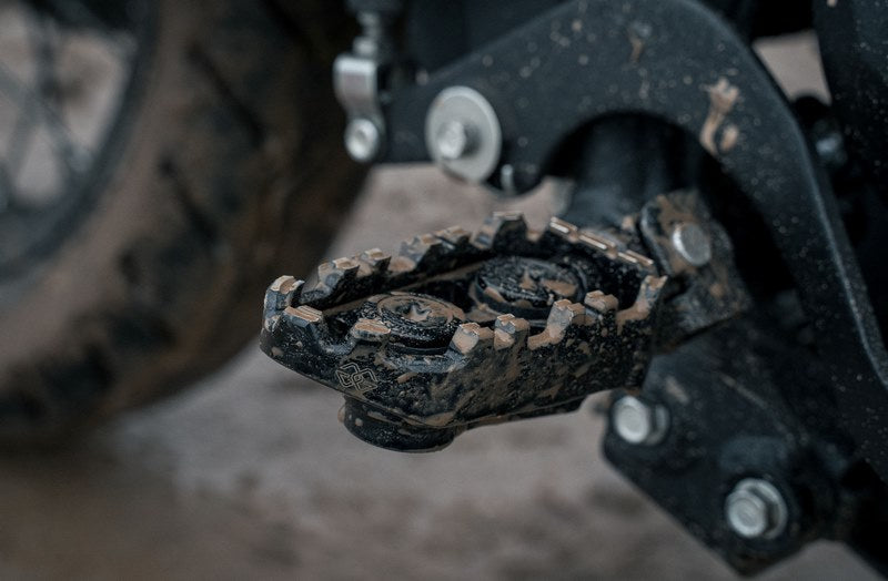Tech-X Enduro replacement footrest, rider, black