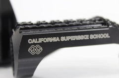 Replacement footrests California, driver, black