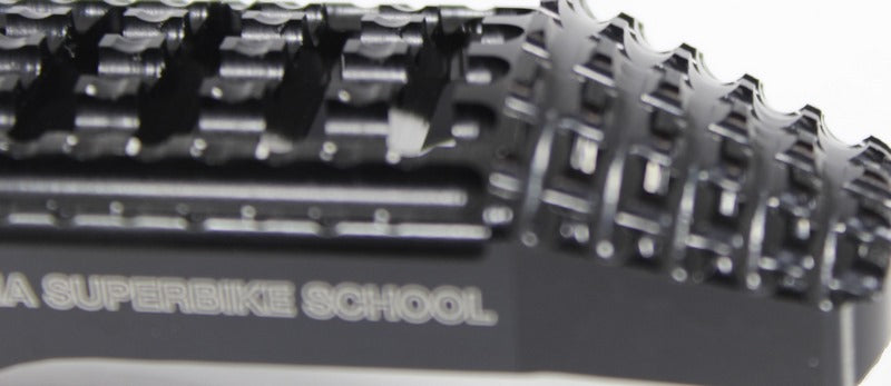 Replacement footrests California, driver, black