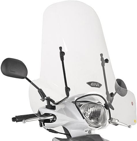 Givi screen transparent 50,8x66cm KeeWay Goccia 50 (09 > 11) | 107A