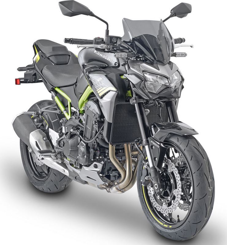 Givi Screen for Honda CB500F 19-, Kawasaki Z900 20-, color smoke, dim. HxW 28x36,5 cm, fitting kit required to install (not included) | 1176A