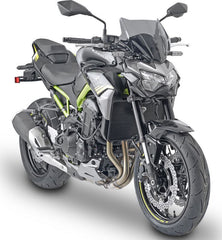 Givi Screen for Honda CB500F 19-, Kawasaki Z900 20-, color smoke, dim. HxW 28x36,5 cm, fitting kit required to install (not included) | 1176A