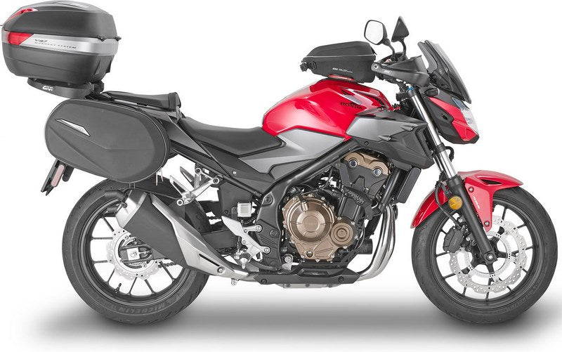 Givi Screen for Honda CB500F 19-, Kawasaki Z900 20-, color smoke, dim. HxW 28x36,5 cm, fitting kit required to install (not included) | 1176A