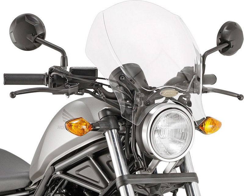 Givi Universal Screen, Clear, dim. HxW 35x41 cm, fitting kit not included | 140A