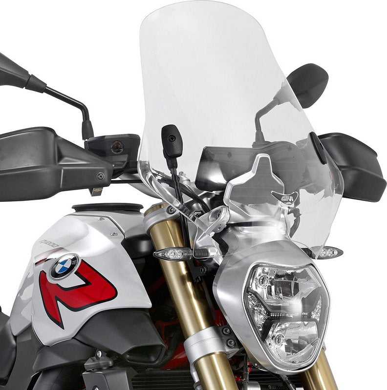 Givi Windscreen for BMW R 1200 R, R 1250 R, color clear, dim. HxW 49,5 x 46 cm | 147A