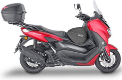 Givi Windscreen for Yamaha N-MAX 125/155 15-20, color clear, dim. HxW 58,5 x 41 cm, 15,5 cm higher than stock, D2153KIT fitting kit required to install (not included) | 2153DT