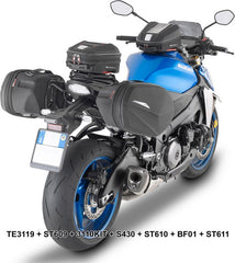 Givi Specific kit 3110KIT mandatory to install the TST3110 without the specific rear rack 3110FZ on Suzuki GSX-S 1000, GSX-S 1000F | 3110KIT