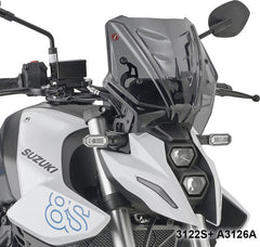 GIVI Windshield - tinted - 250x310 mm (HxW) for Suzuki GSX S1000 (21-23), without ABE | 3122S