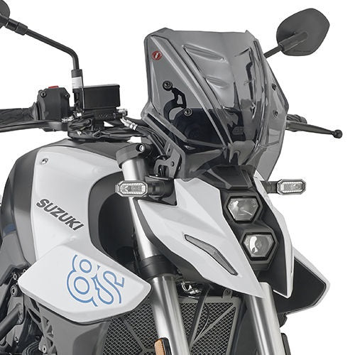 GIVI Windshield - tinted - 250x310 mm (HxW) for Suzuki GSX S1000 (21-23), ABE i.V. | 3122SG