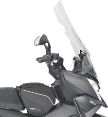 GIVI Windshield - transparent - 875 x 660 mm (HxW) - without ABE - for KYMCO Dink R 125/150 (23) | 6121DT