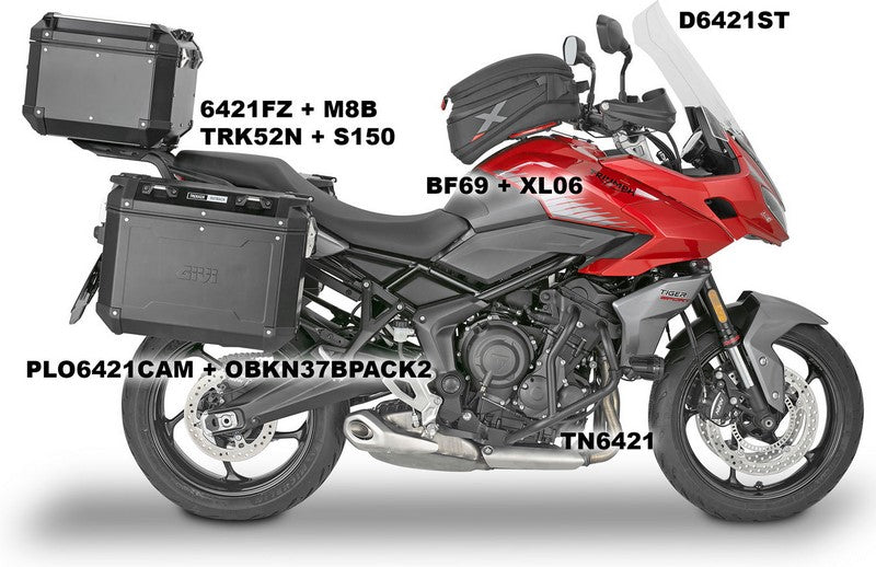 Givi Specific rear rack for MONOKEY® or MONOLOCK® top-case | 6421FZ