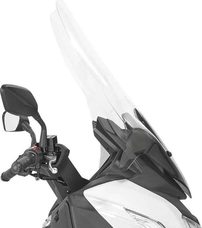Givi Windscreen for SYM Cruisym 300, Joymax Z 300, clear screen, dim HxW 78x70,5cm, 21cm higher than oe screen | 7056DT