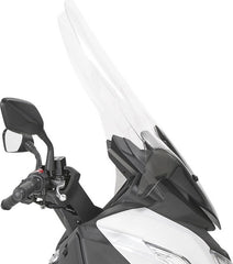 Givi Windscreen for SYM Cruisym 300, Joymax Z 300, clear screen, dim HxW 78x70,5cm, 21cm higher than oe screen | 7056DT